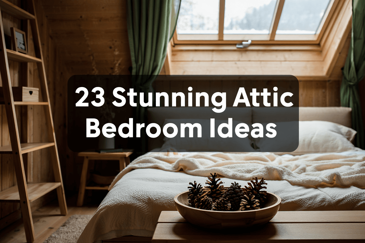 23 Stunning Attic Bedroom Ideas