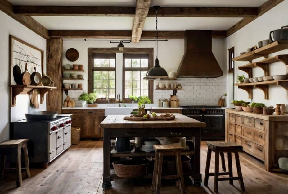 21 Rustic Farmhouse Kitchen Ideas