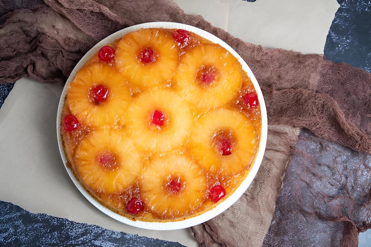 Pineapple Upside Down Cake Recipe