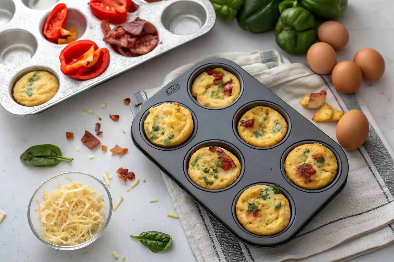 Egg Bites Muffin Tins Recipe