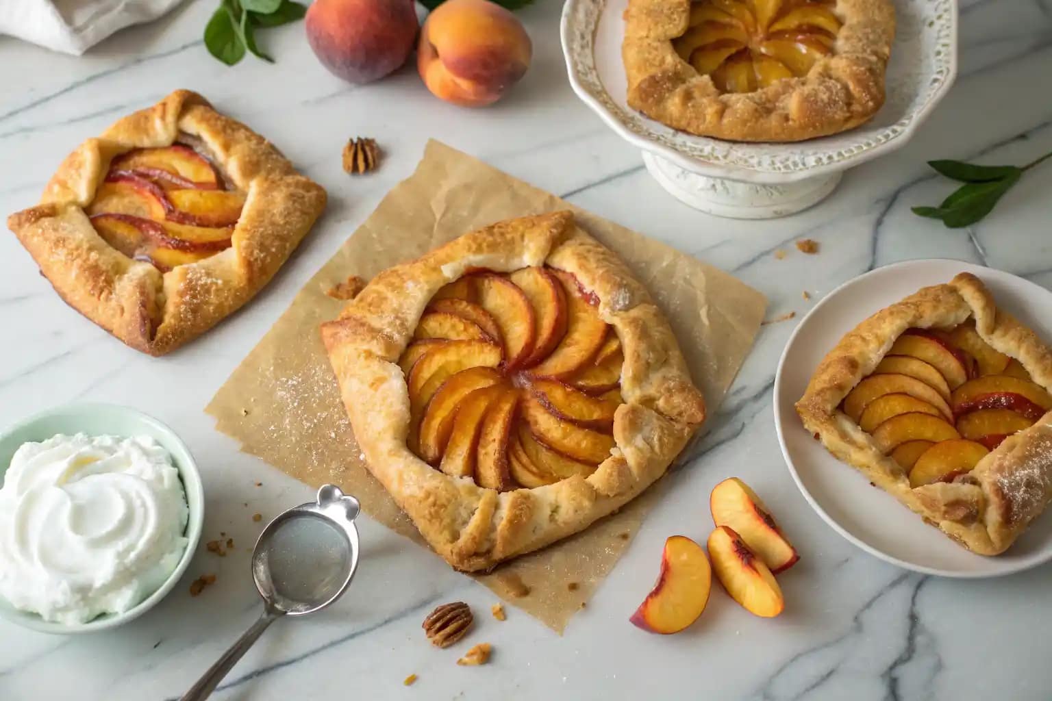Peach Puff Pastry Dessert Recipe