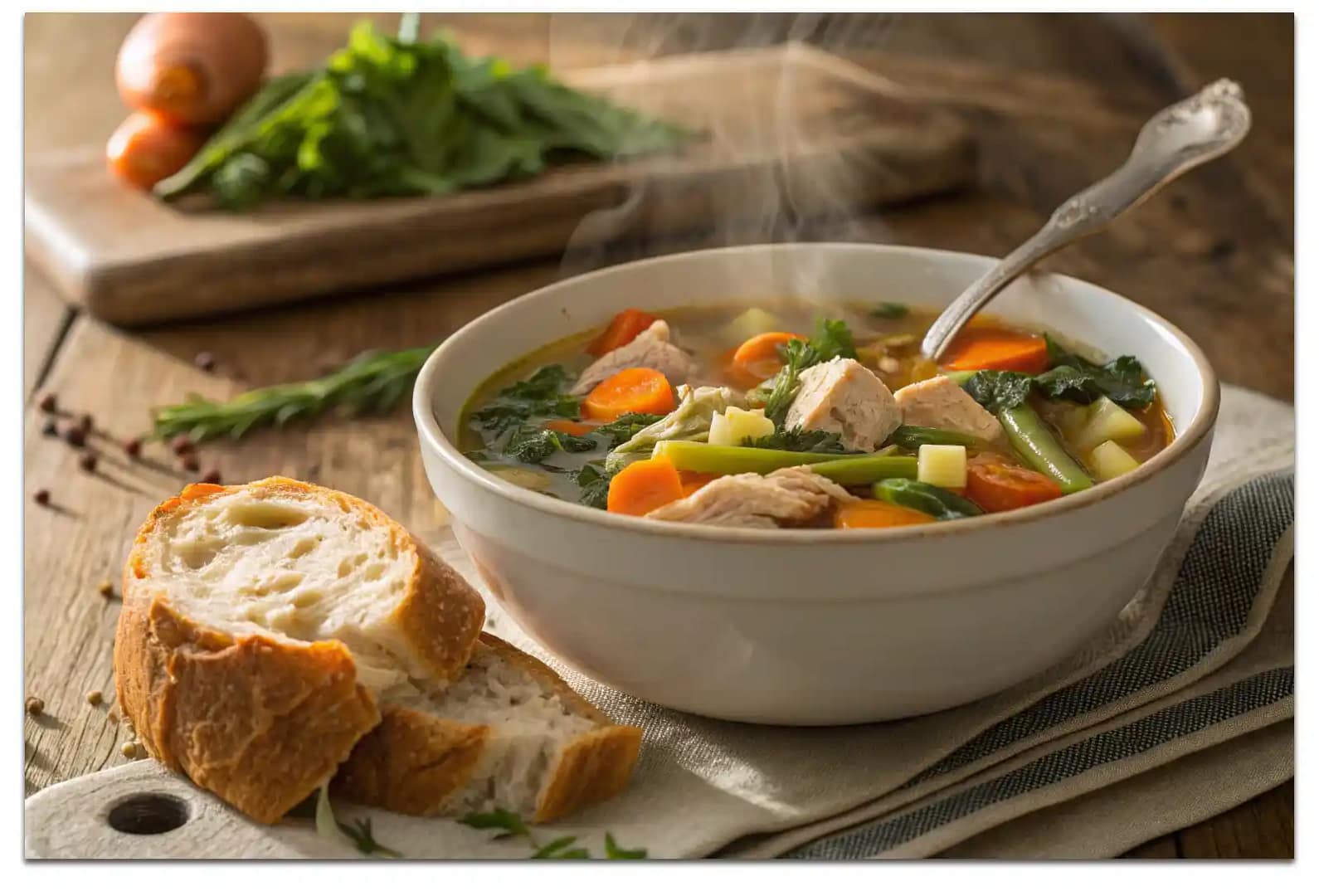 Turkey Vegetable Soup