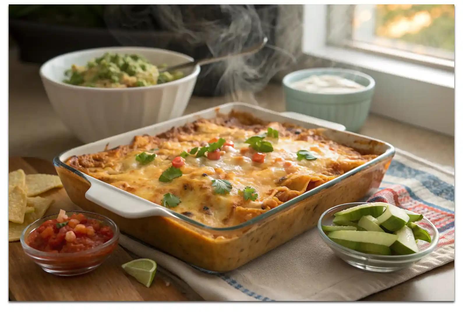 Chicken Tortilla Casserole