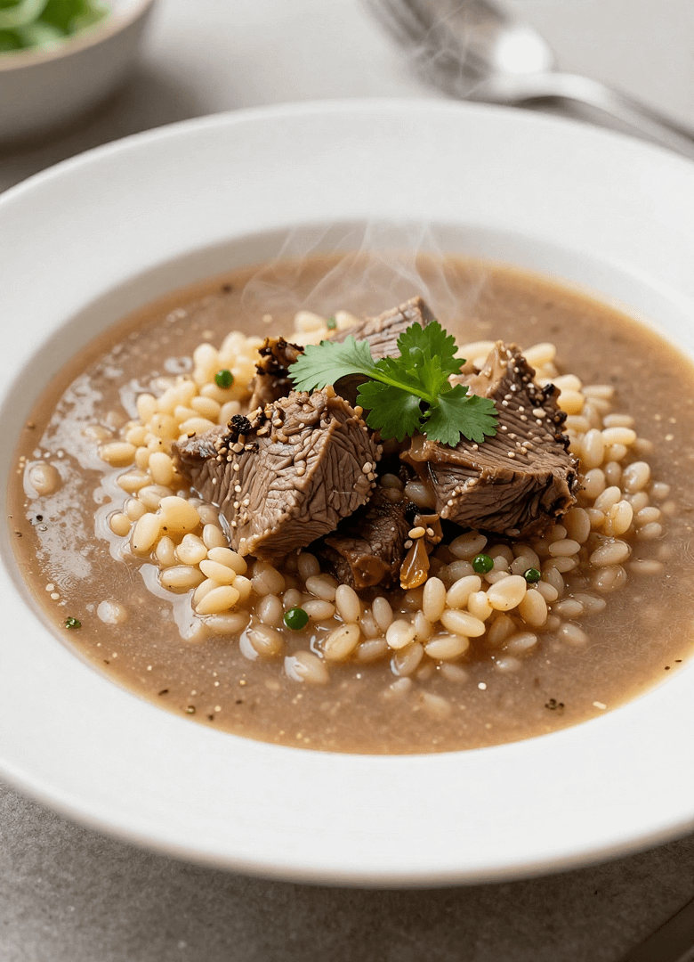 Beef Barley Soup Recipe - featured image
