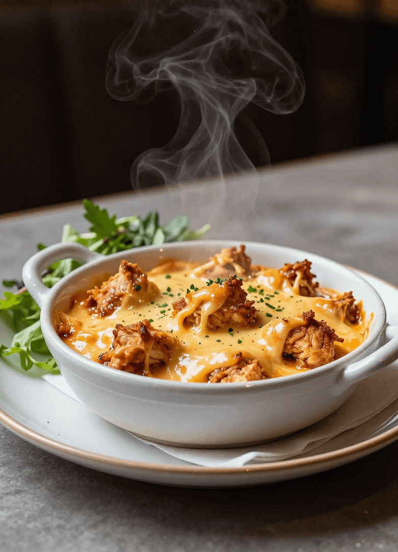 Cheesy Buffalo Chicken Dip Recipe - featured image