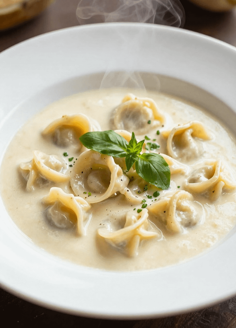 Creamy Tortellini Soup Recipe - featured image