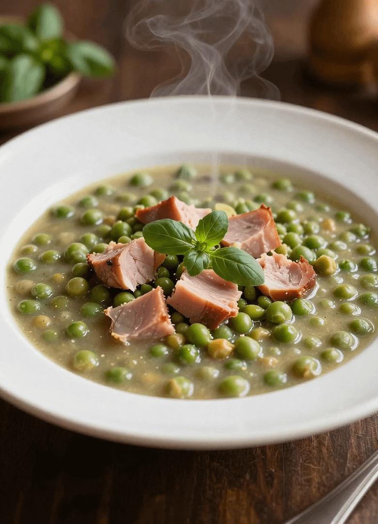 split pea and ham soup Recipe - featured image