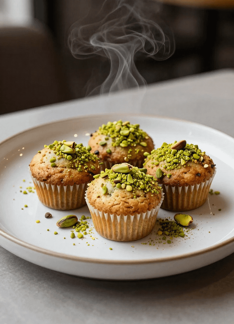 Pistachio Muffins - featured image