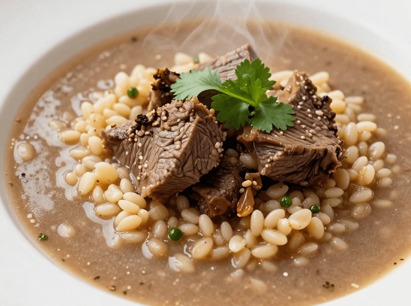 Beef Barley Soup Recipe - featured image