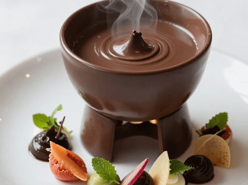 chocolate fondue recipe - featured image