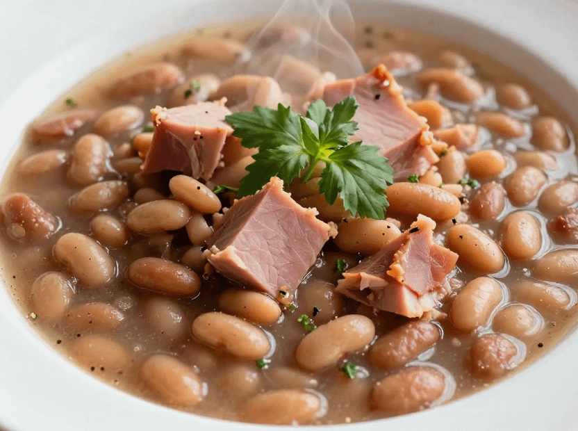 ham and bean soup recipe - featured image