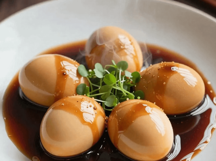 soy sauce eggs recipe - featured image