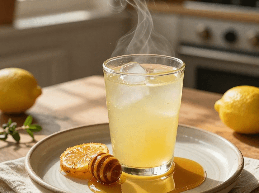 Honey Sweetened Lemonade - featured image