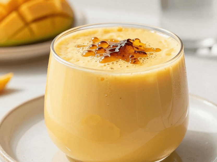 mango lassi smoothie - featured image