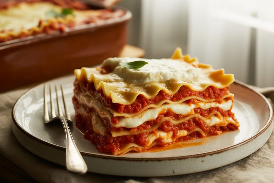 Homemade Lasagna Noodles Recipe
