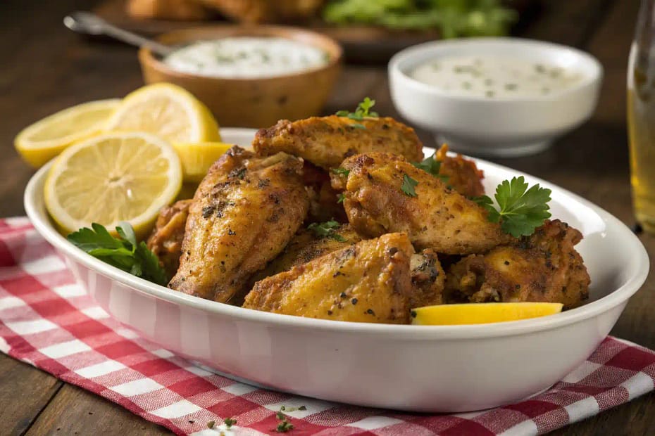 Lemon Pepper Wings Recipe
