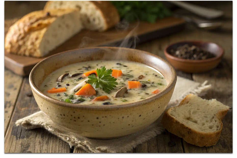 Creamy Wild Rice Soup Recipe