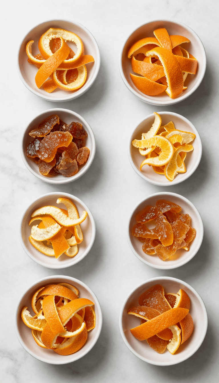 Candied Orange Peel Recipe - step 1