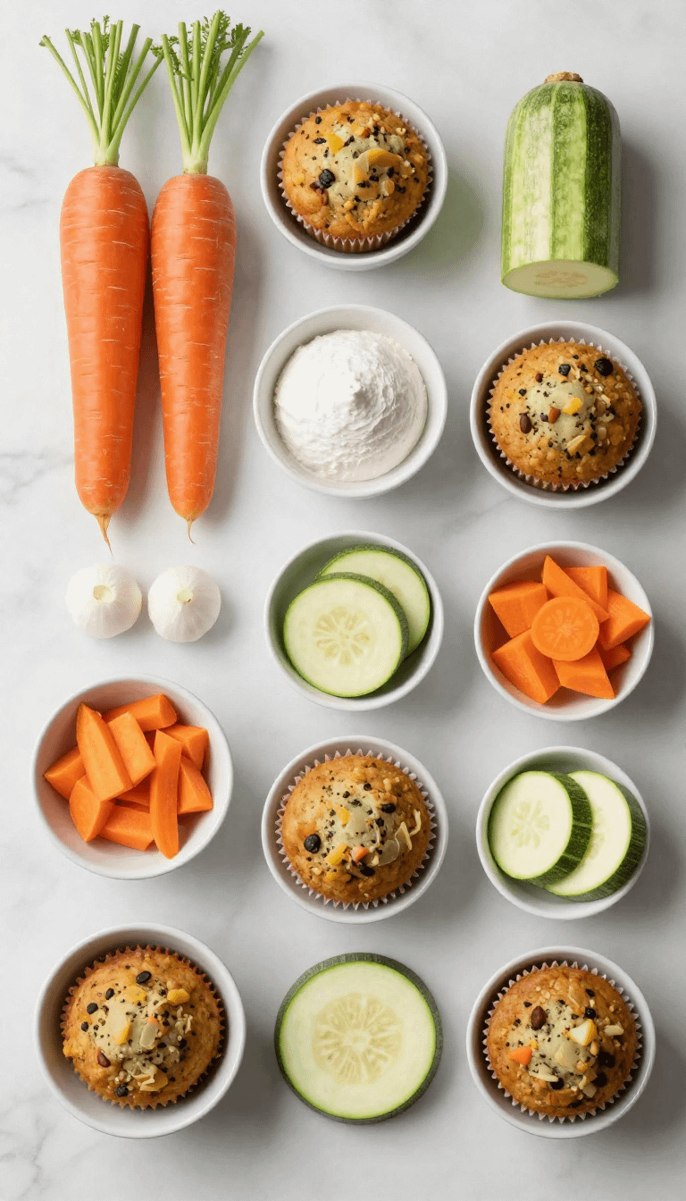 Carrot Zucchini Muffins Recipe - step 1