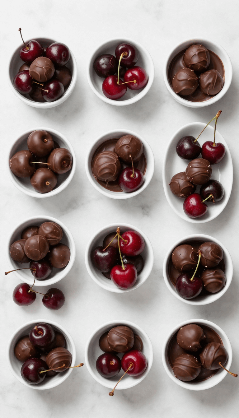 Chocolate Covered Cherries - step 1