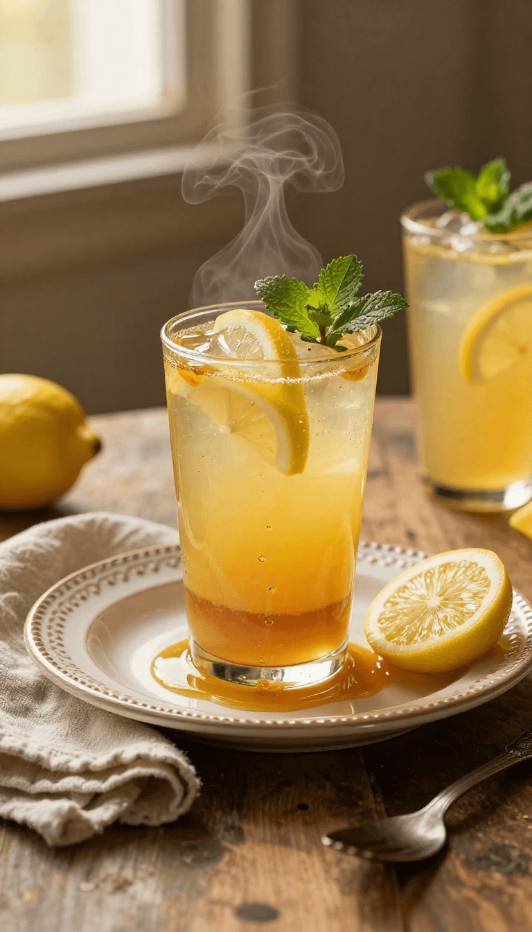 Honey Sweetened Lemonade - step 2