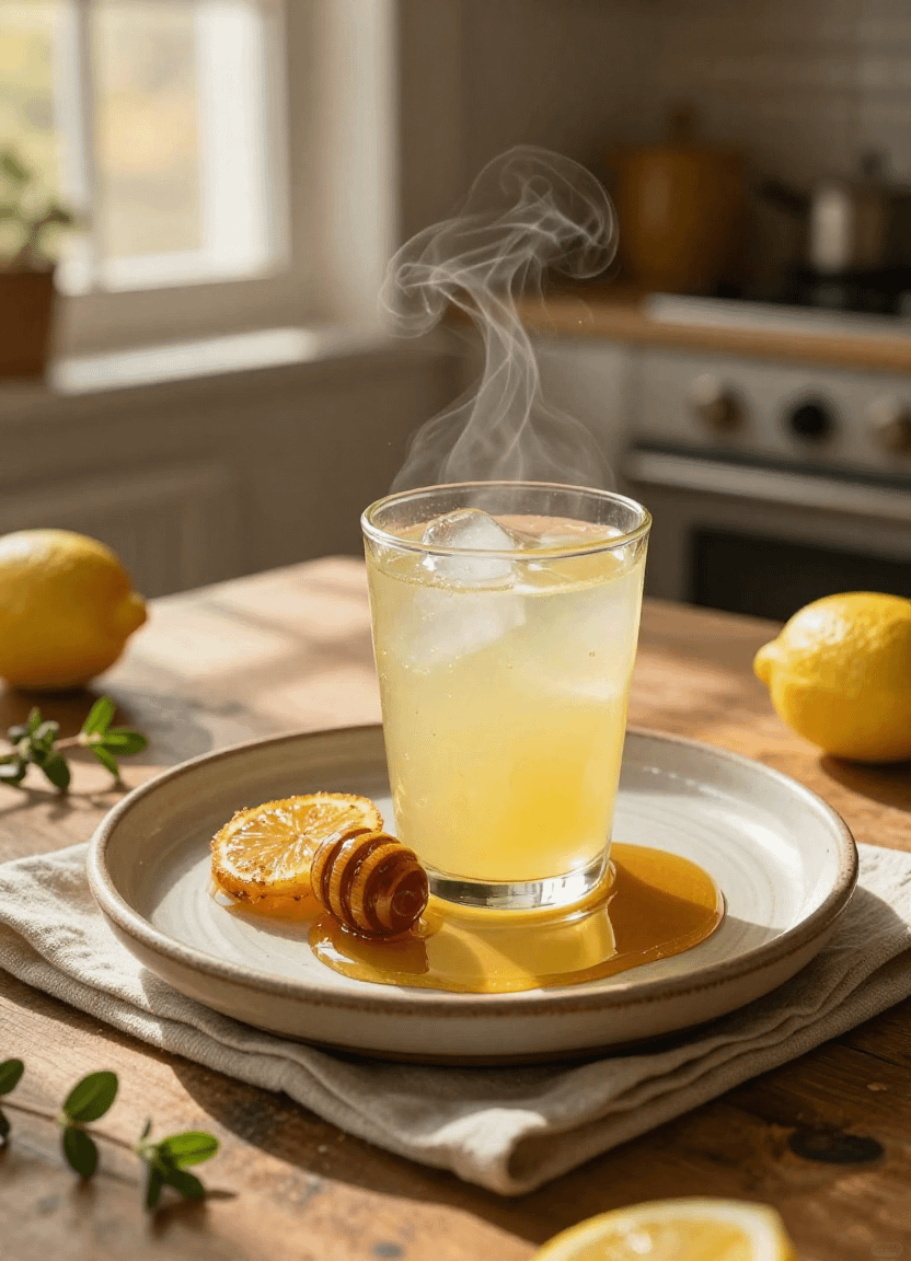 Honey Sweetened Lemonade