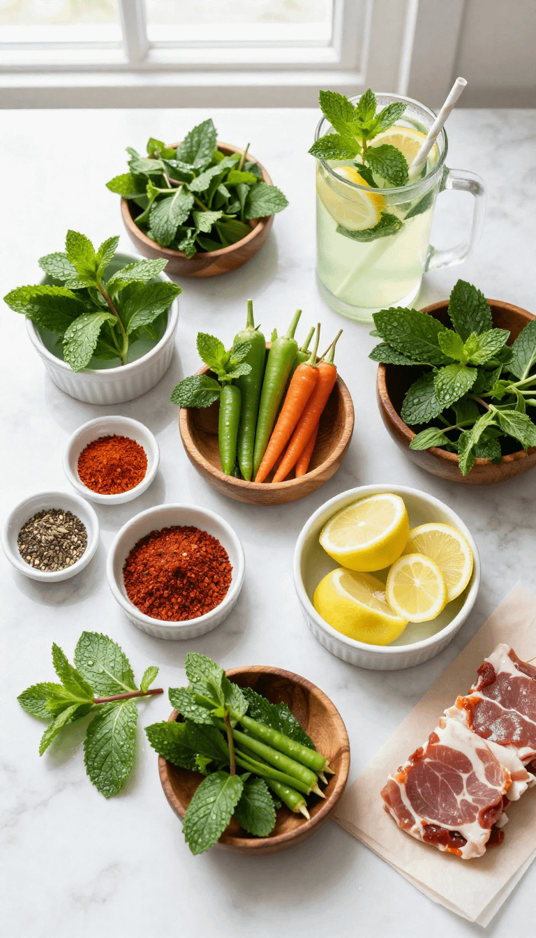 Mint Lemonade Cooler - step 1