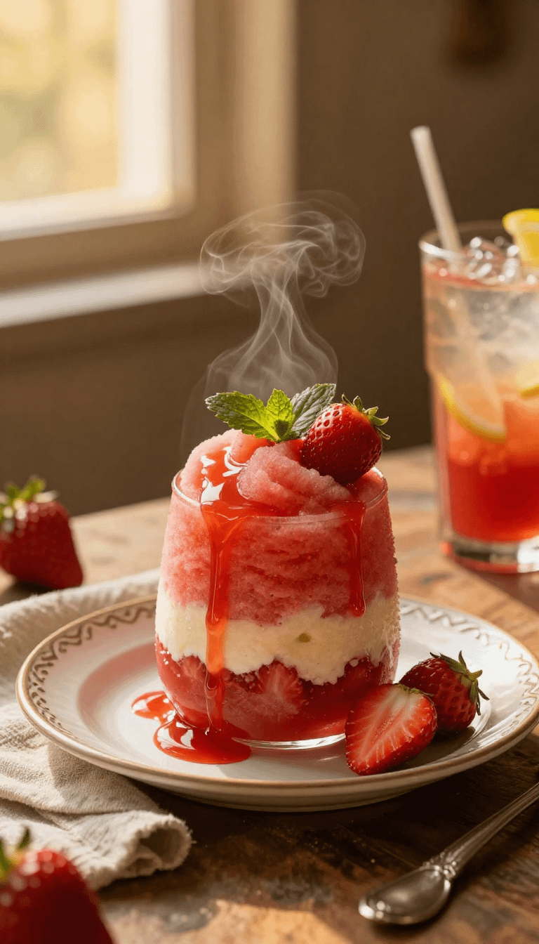 strawberry lemonade slush recipe - step 2